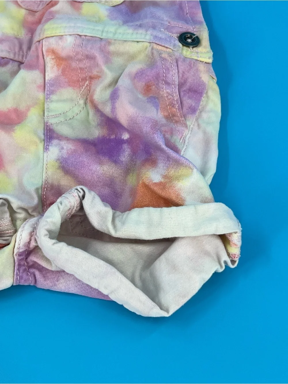 ☀️Levi's Pastel Tie-Dye Overalls - Pink, Purple, Yellow